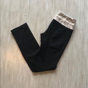 Black Lululemon Reversible Legging Size 2